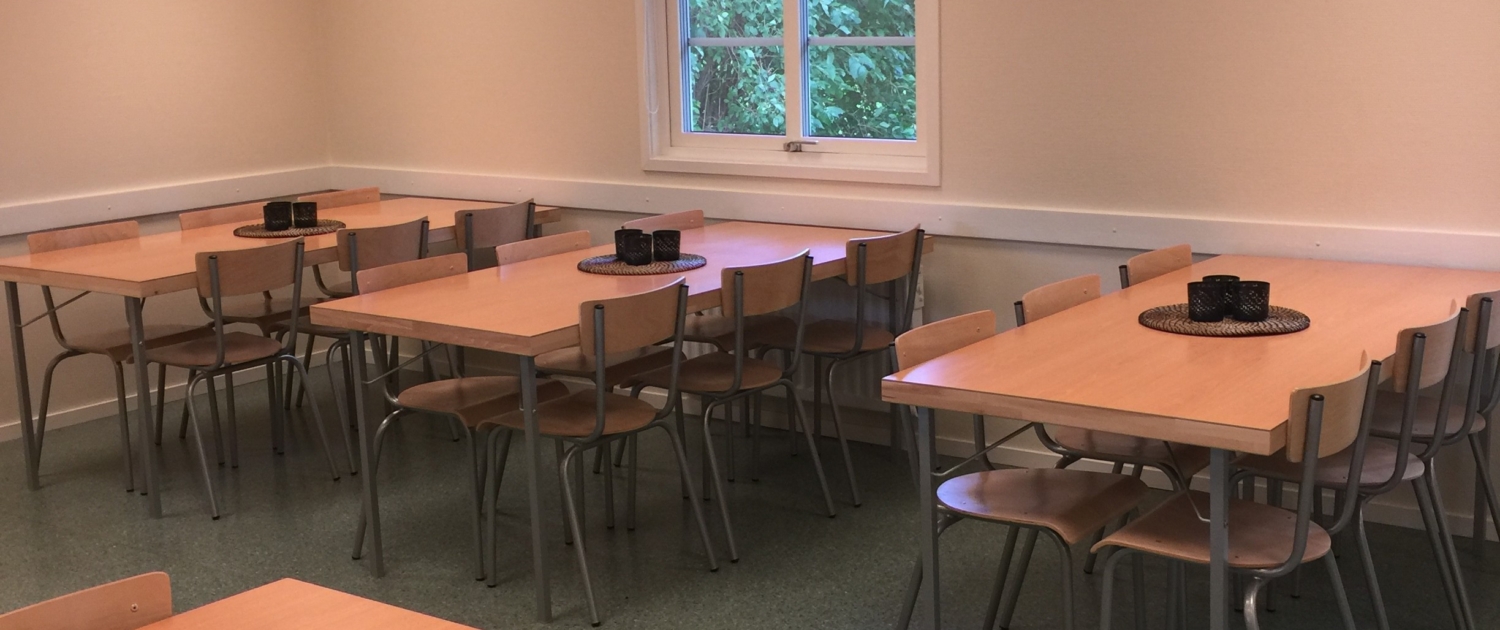 Klasaröds samlingslokal insida